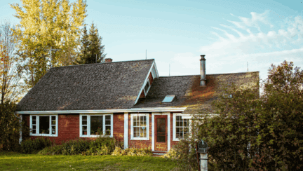 A photo of a house an owner is selling as is in Kentucky