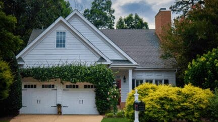 A photo to represent the best time to sell a house in New England