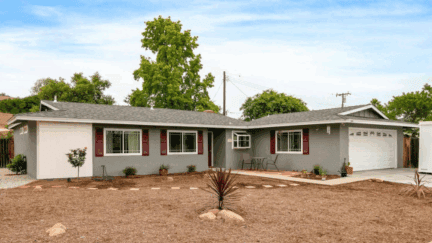 A photo of an Arizona home listed for a cash sale