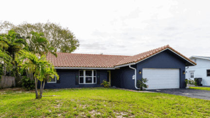 A photo of a Miami home listed for a cash sale