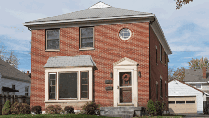 A house in North Carolina, where homeowners can choose to sell a house for cash