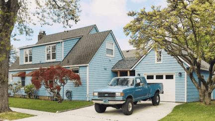 A house in Greenwood, where home sellers can choose to sell for cash