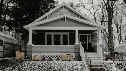 A photo of a home whose sale fell through