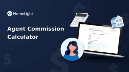 real estate agent commission calculator illustration