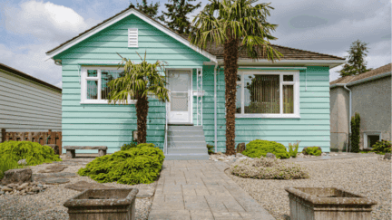 A house in East Windsor, where home sellers can choose to sell for cash