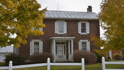A house in Newport, where home sellers can choose to sell for cash