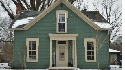 A house that an owner might sell for cash in Plymouth MI