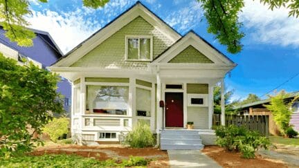 A house in Nashville, where home sellers can choose to sell for cash