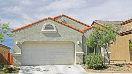 A home in Tucson, where home sellers can choose to sell for cash
