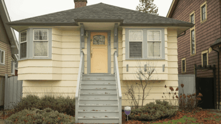A house that an owner might sell for cash