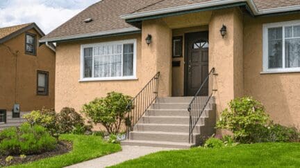 A home in Salt Lake City where home sellers can choose to sell for cash