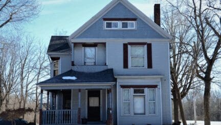 A house in Wisconsin where a seller disclosure form is required