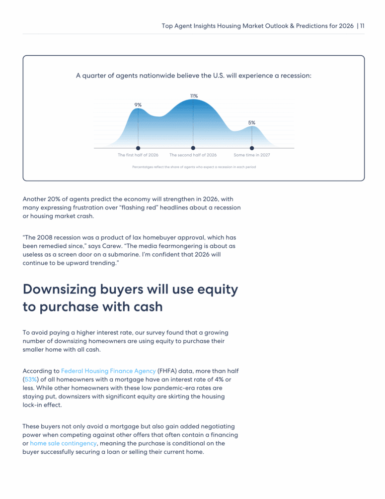 page 11 of the Top Agent Insights & Predictions for 2026 report