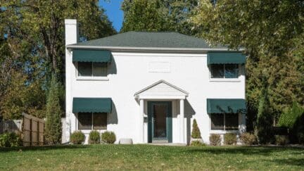 A house in Franklin, where home sellers can sell for cash