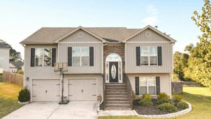 A house whose purchase means paying realtor fees in Georgia