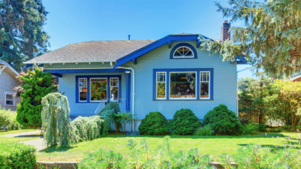 A house in Santa Maria, where home sellers can choose to sell for cash