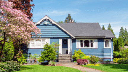 A house in Bristol, where home sellers can choose to sell for cash