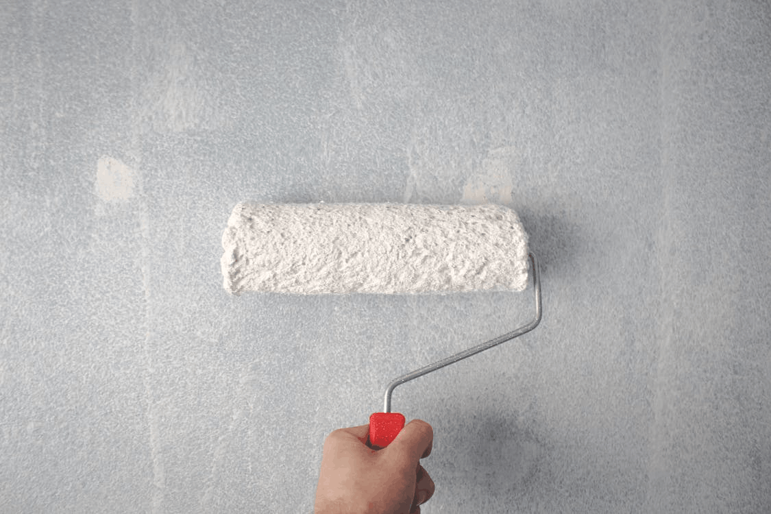 A photo of a roller representing toxic paint
