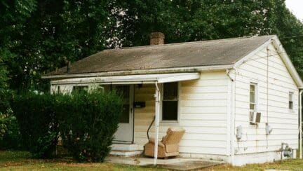 A house that an owner might sell for cash in La Porte