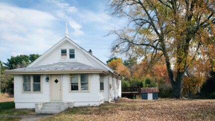 A house that an owner might sell for cash in Colorado