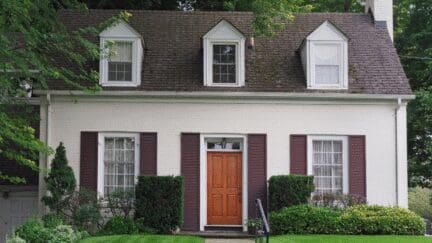 Photo of a Maryland House Facing Foreclosure