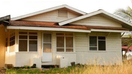 A house that an owner might sell fast for cash in Delaware