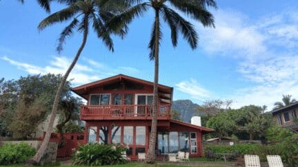 A house in Hawaii, where homeowners can choose to sell their house in foreclosure