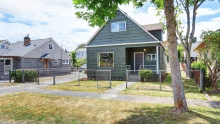 A house in Louisville, where home sellers can choose to sell for cash