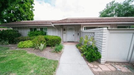 A house in Lakeside, where homeowners can choose to sell to a we buy houses company