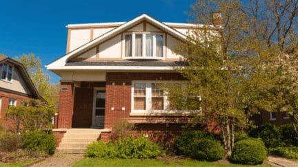 A house in Frederick where home sellers can choose to sell for cash