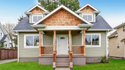 A house that an owner might sell in foreclosure in Norfolk, VA