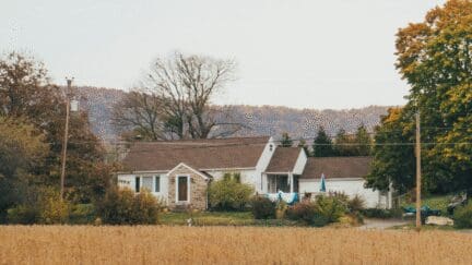 A house that an owner might sell in foreclosure in Fuquay-Varina, NC