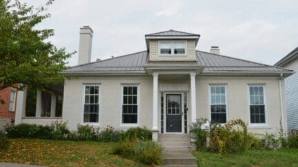 A house in Montgomery where home sellers can choose to sell for cash