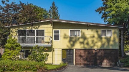 A house in Shoreline, where home sellers can choose to sell for cash