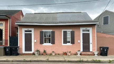 A house that an owner can sell for cash in Louisiana