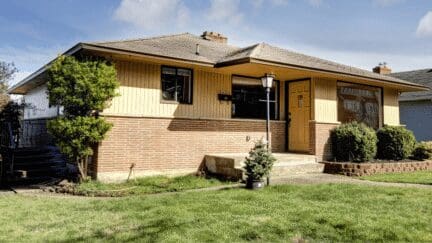 A house that an owner might sell in foreclosure in Albany