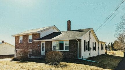 A house that an owner might sell for cash in Pennsylvania