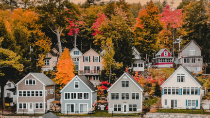 Houses in New Hampshire, where you can get a bridge loan