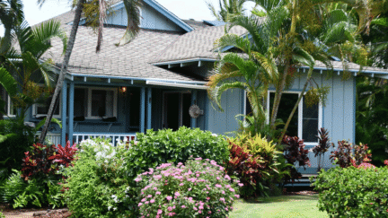 A house on Kauai where homeowners can choose to sell for cash