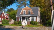 A house in Sommerville, where home sellers can choose to sell for cash