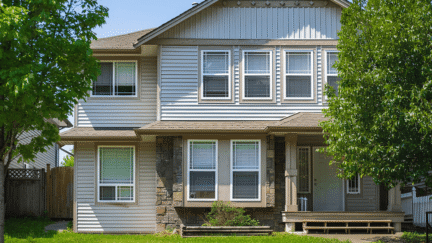 An image of a house in Lowell, where home sellers can sell for cash