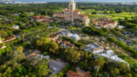 Aerial image of Leesburg where homeowners can sell to a we buy houses company