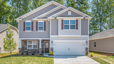 A house in South Fulton, where home sellers can choose to sell for cash