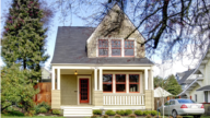 An image of a house that represents an underwater mortgage.